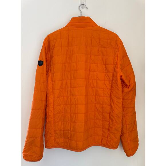 Cutter & Buck Rainier CB WeatherTec Quilted Nylon Jacket - Orange, L - Picture 6 of 8